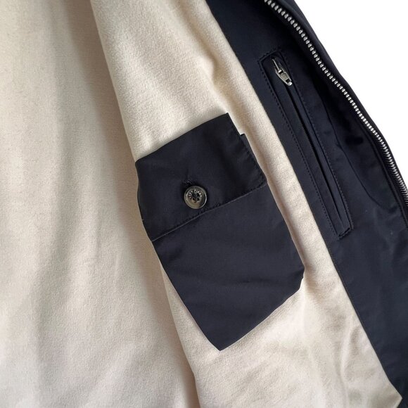 Loro Piana StormSystem Twenty K Vest Mens XL Black Made In Italy Cashmere Lined - Picture 6 of 16